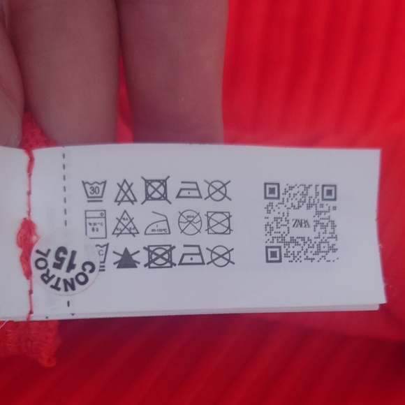 Zara Long Ribbed Dress Scoop Neck - Picture 5 of 12